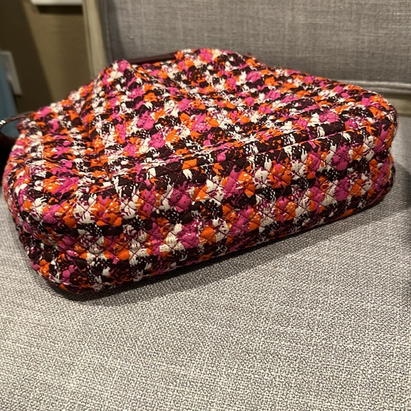 Vera Bradley Hadley Crossbody | Shoulder Bag Houndstooth Tweed Retired - Picture 9 of 15